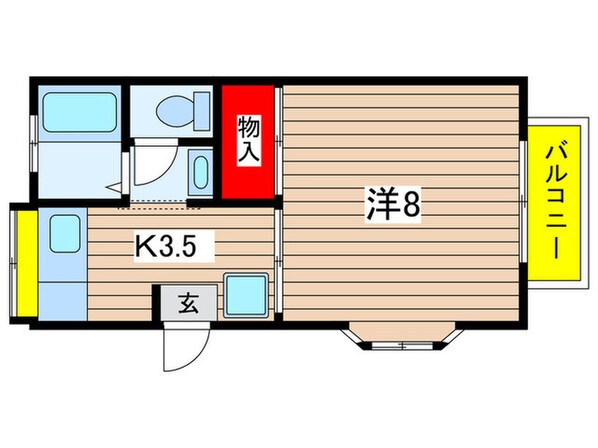 メゾン井田の物件間取画像